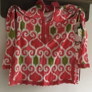 Tory Burch cotton tunic top